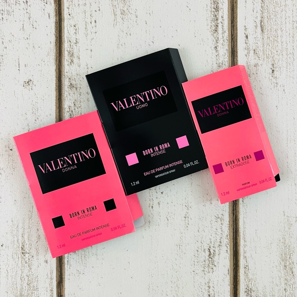 Valentino Born in Roma Parfume 3 Sample Sray Bundle - Picture 1 of 8